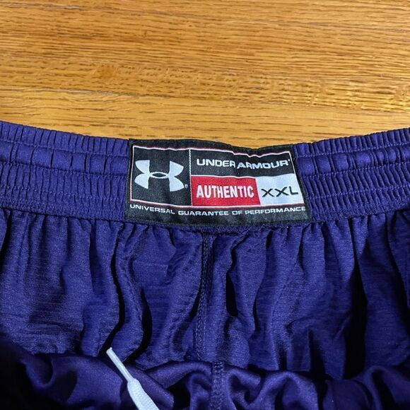 Under Armour Mens Shorts XXL in Purple NWOT - Picture 6 of 9